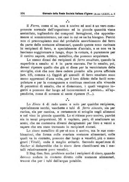 Giornale della Società italiana d'igiene