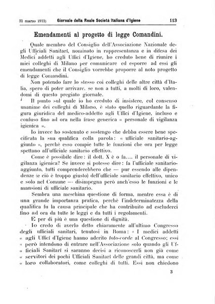 Giornale della Società italiana d'igiene