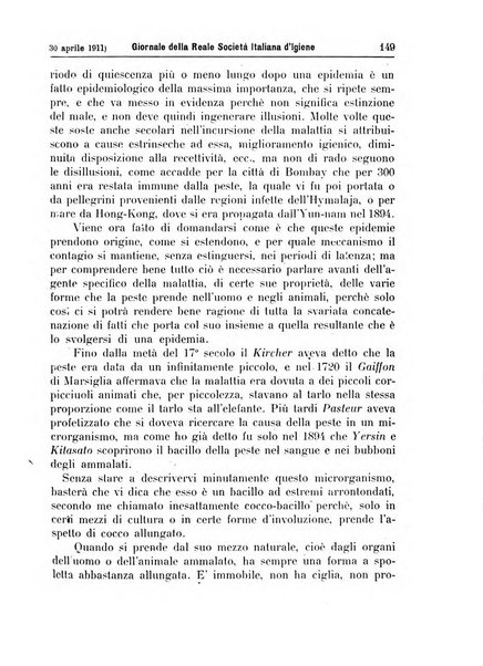 Giornale della Società italiana d'igiene