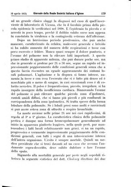 Giornale della Società italiana d'igiene