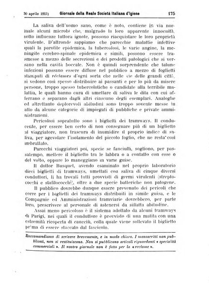 Giornale della Società italiana d'igiene