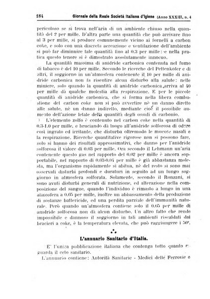 Giornale della Società italiana d'igiene