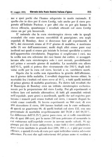 Giornale della Società italiana d'igiene