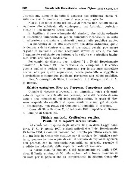 Giornale della Società italiana d'igiene