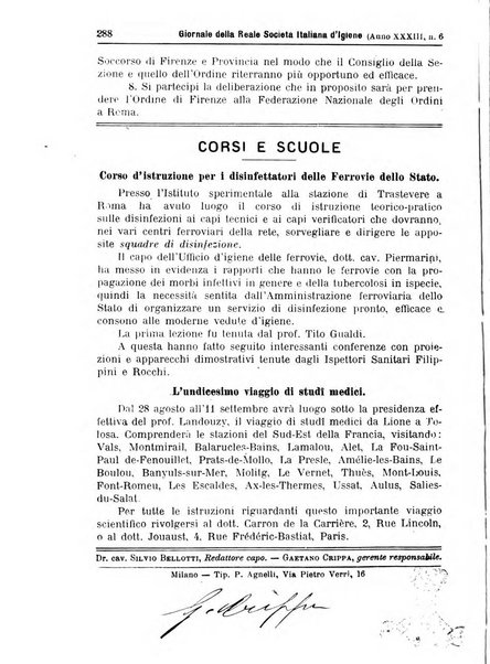 Giornale della Società italiana d'igiene