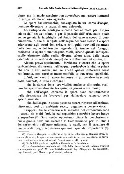 Giornale della Società italiana d'igiene