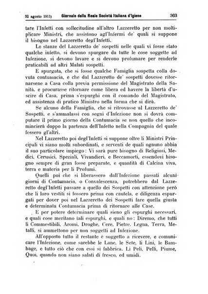 Giornale della Società italiana d'igiene