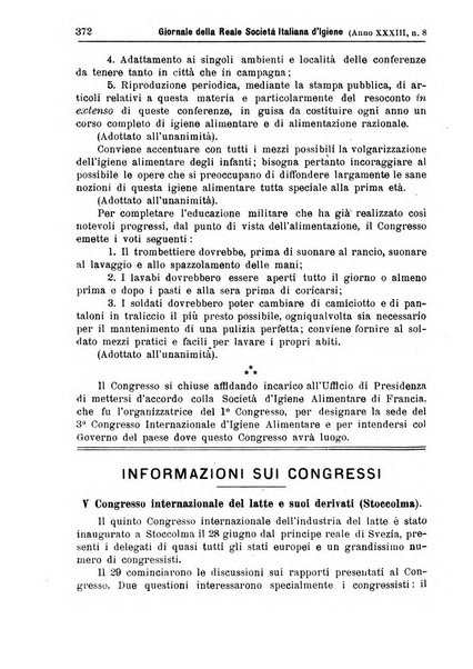 Giornale della Società italiana d'igiene