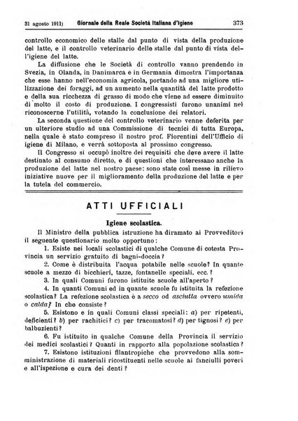 Giornale della Società italiana d'igiene