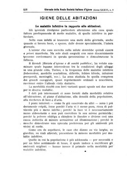 Giornale della Società italiana d'igiene