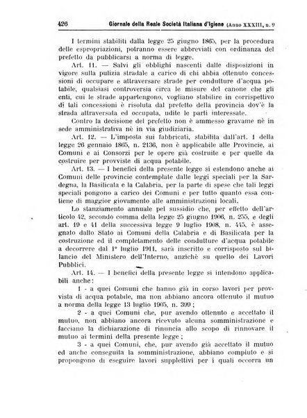 Giornale della Società italiana d'igiene