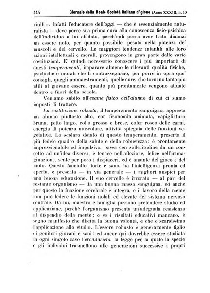 Giornale della Società italiana d'igiene