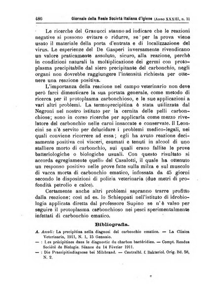 Giornale della Società italiana d'igiene