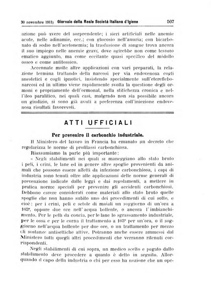 Giornale della Società italiana d'igiene