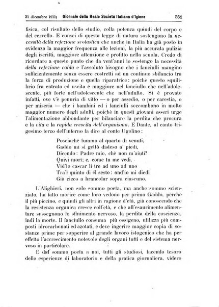 Giornale della Società italiana d'igiene