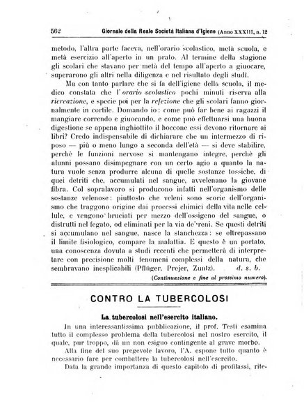 Giornale della Società italiana d'igiene