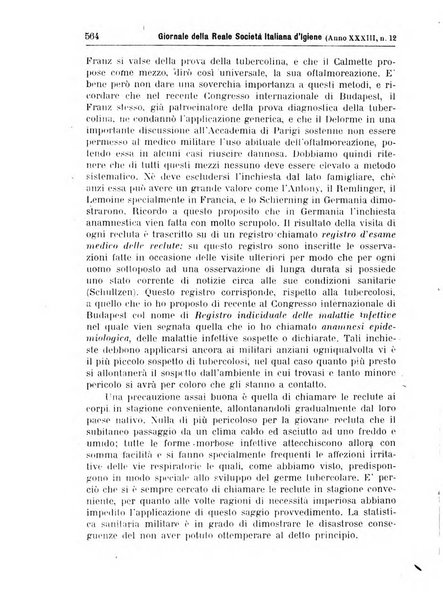 Giornale della Società italiana d'igiene