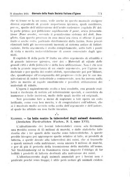 Giornale della Società italiana d'igiene