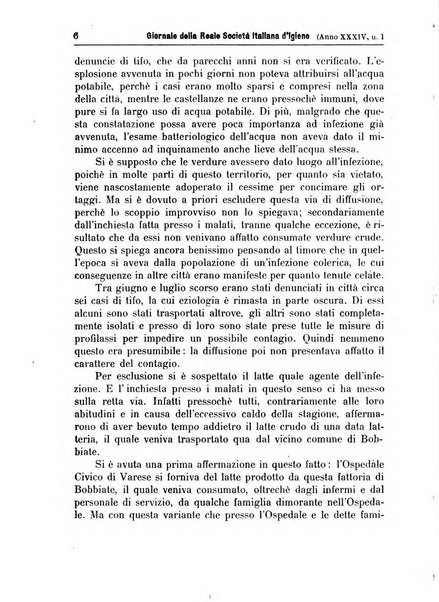 Giornale della Società italiana d'igiene