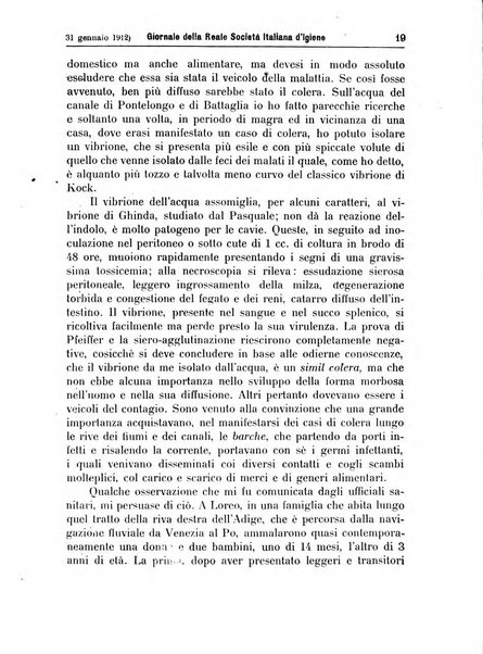 Giornale della Società italiana d'igiene