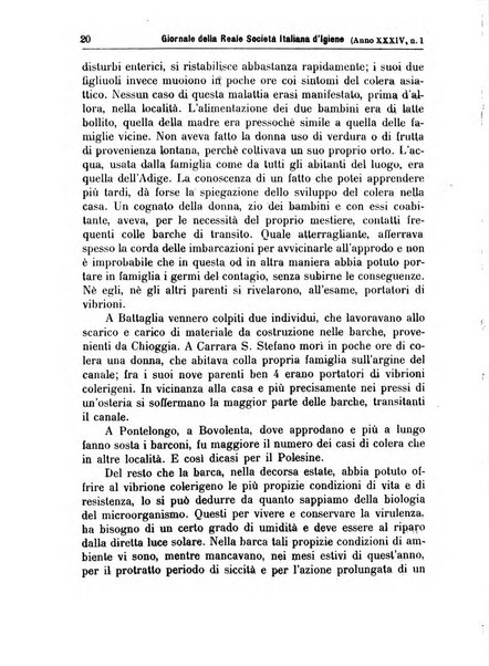 Giornale della Società italiana d'igiene