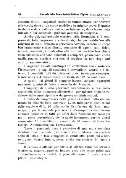 Giornale della Società italiana d'igiene