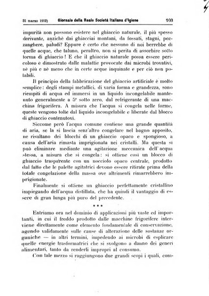 Giornale della Società italiana d'igiene