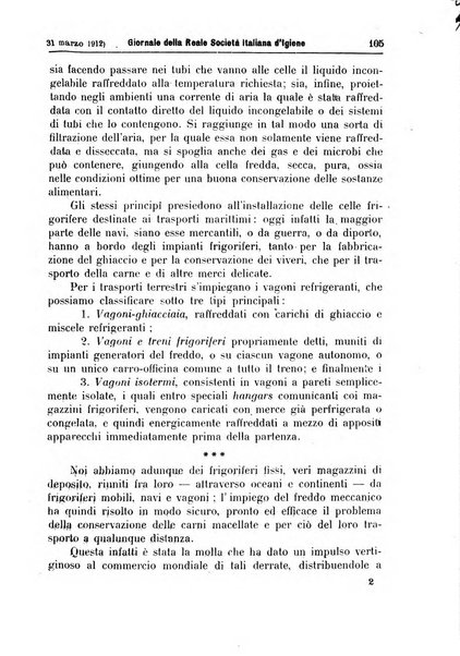 Giornale della Società italiana d'igiene