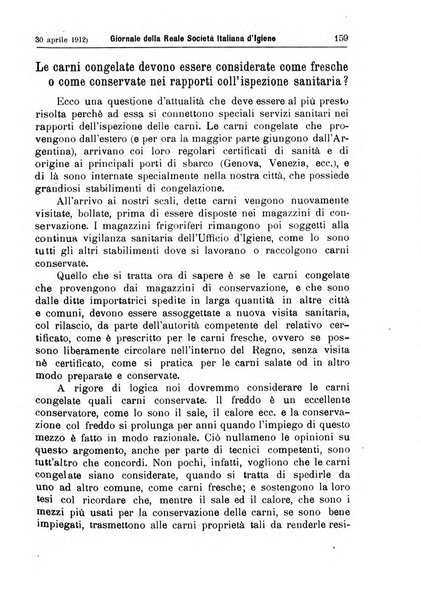 Giornale della Società italiana d'igiene