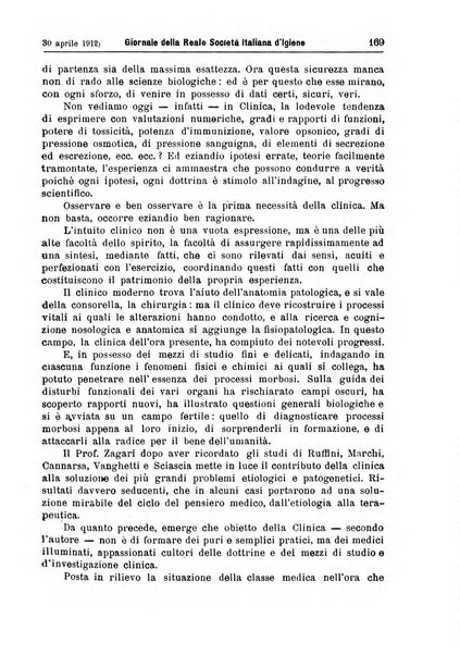 Giornale della Società italiana d'igiene