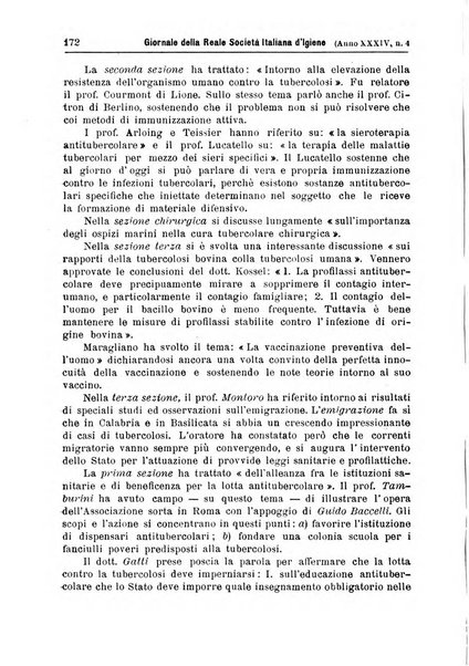 Giornale della Società italiana d'igiene