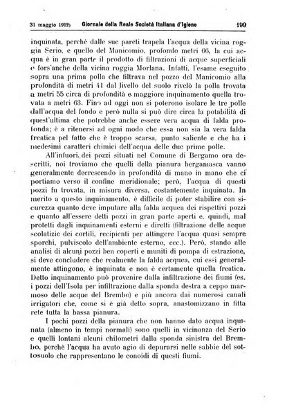 Giornale della Società italiana d'igiene