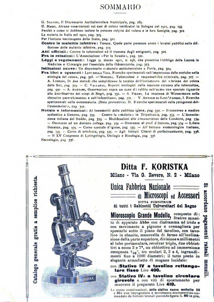 Giornale della Società italiana d'igiene