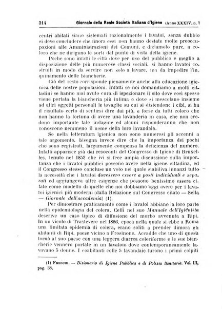 Giornale della Società italiana d'igiene