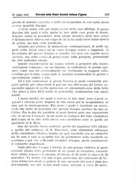 Giornale della Società italiana d'igiene