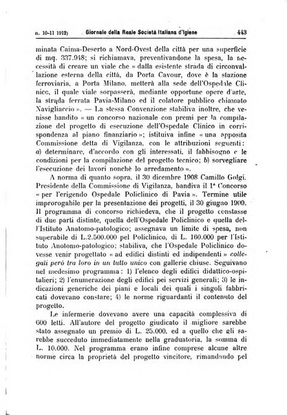 Giornale della Società italiana d'igiene