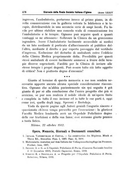 Giornale della Società italiana d'igiene