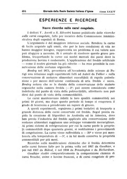 Giornale della Società italiana d'igiene