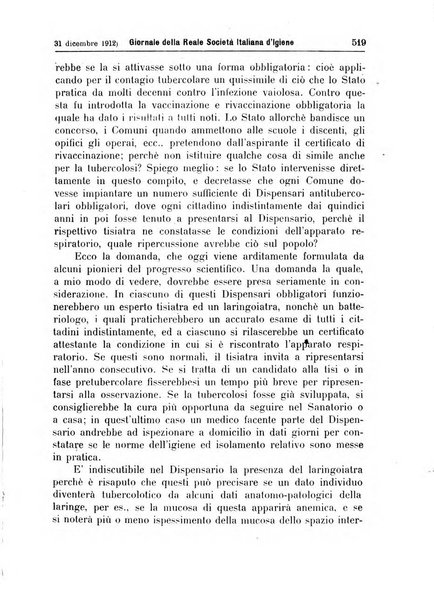 Giornale della Società italiana d'igiene