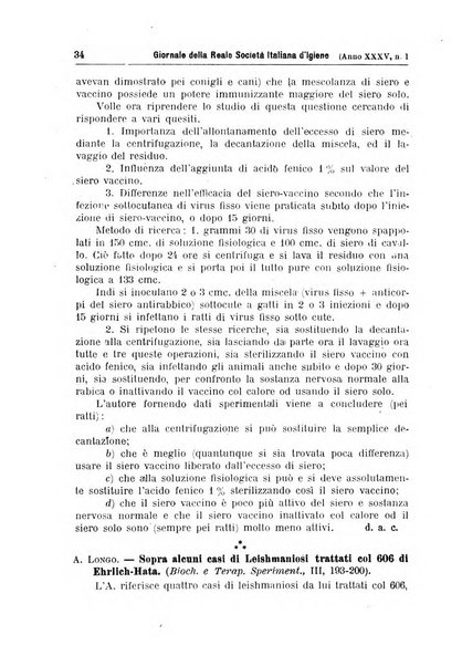 Giornale della Società italiana d'igiene