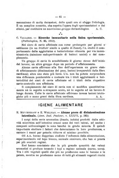 Giornale della Società italiana d'igiene