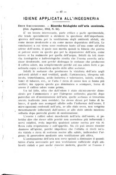 Giornale della Società italiana d'igiene