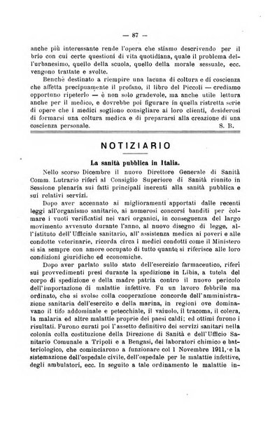 Giornale della Società italiana d'igiene