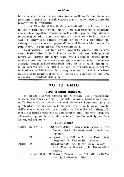 Giornale della Società italiana d'igiene