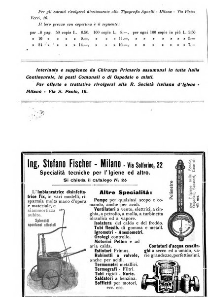 Giornale della Società italiana d'igiene