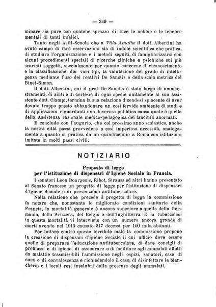 Giornale della Società italiana d'igiene