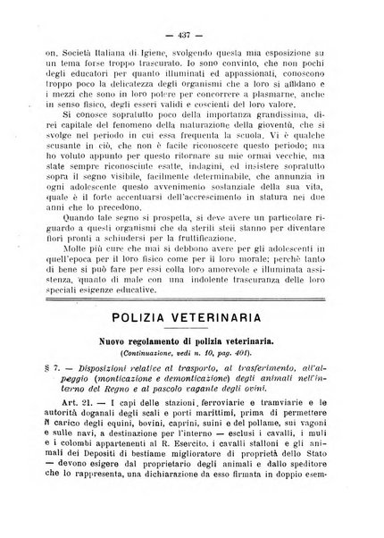 Giornale della Società italiana d'igiene