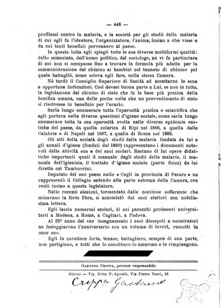 Giornale della Società italiana d'igiene