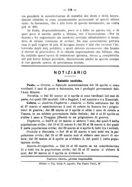 Giornale della Società italiana d'igiene