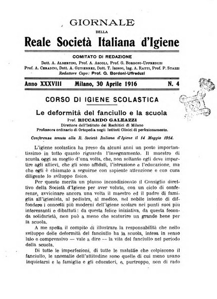 Giornale della Società italiana d'igiene